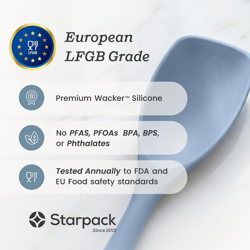 StarPack XL Spoonula The All-Rounder 13.5 Inch - LFGB Silicone Spoon
