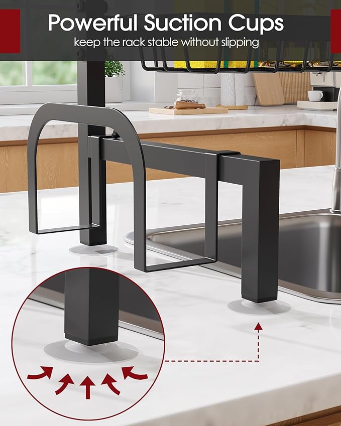 Sakugi Over The Sink Dish Drying Rack - Image 5