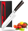imarku Chef Knife 7 Inch Kitchen Knife Ultra Sharp Santoku Knife by imarku