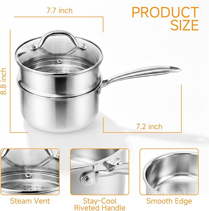 Ohtomber Tri-Ply Stainless Steel Pot - Image 5