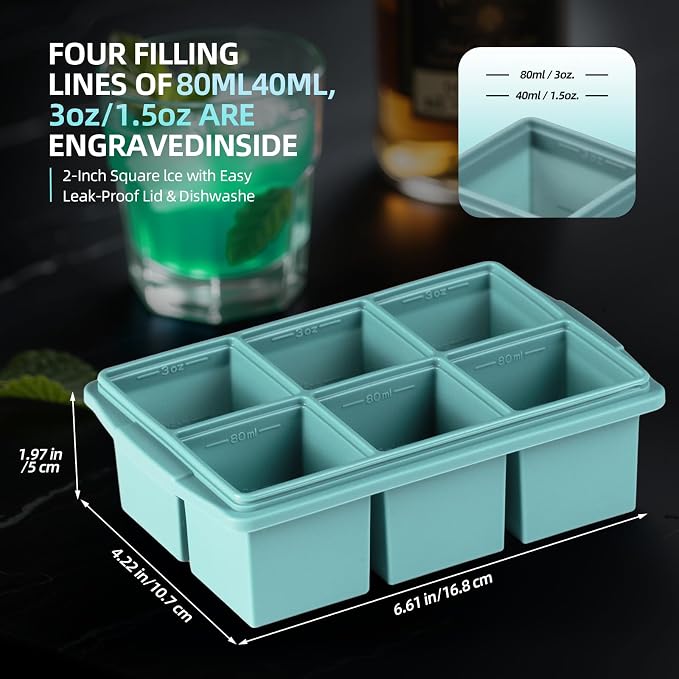 Large Ice Cube Trays for Whiskey - Image 2