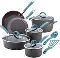 Rachael Ray Cucina Hard Anodized Nonstick Cookware Pots and Pans Set, 12 Piece by RachaelRayKitchenware
