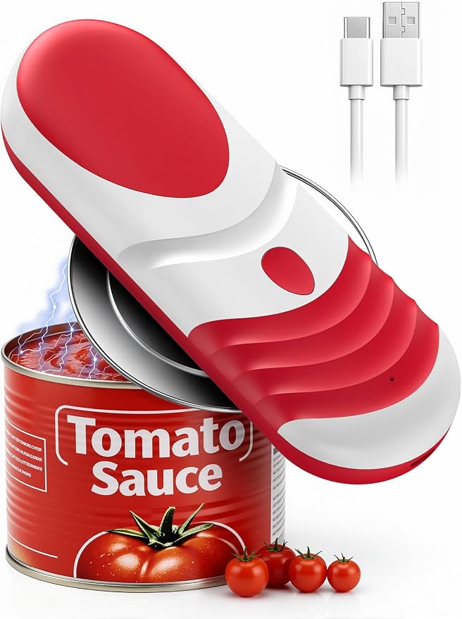 Electric Can Opener, Automatic Rechargeable Can Openers by Aiorber