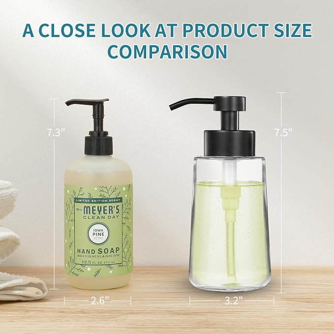 Soap Dispenser, 16oz Liquid Soap Pump - Image 3