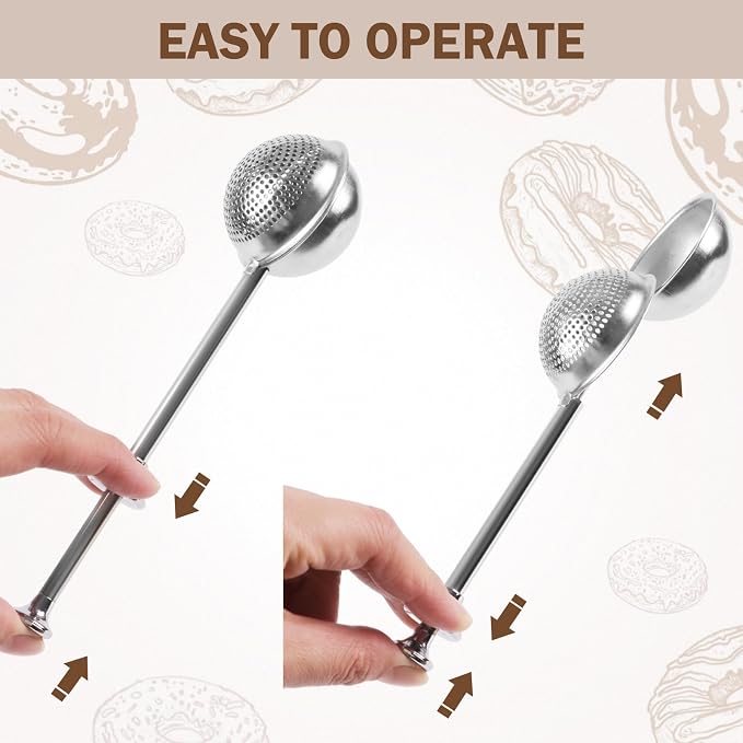 Stainless Steel Tea Strainer, Tea ball Strainers - Image 5