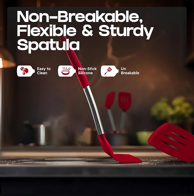 BakeRoyal Silicone Spatula Set - Image 6