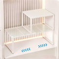 Extendable Metal Wire Shelf Organizer by HGZBS
