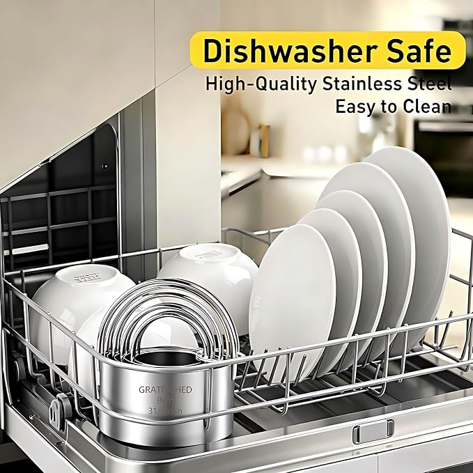 5 Pcs Professional Stainless Steel Cookie Cutters Set - Image 8