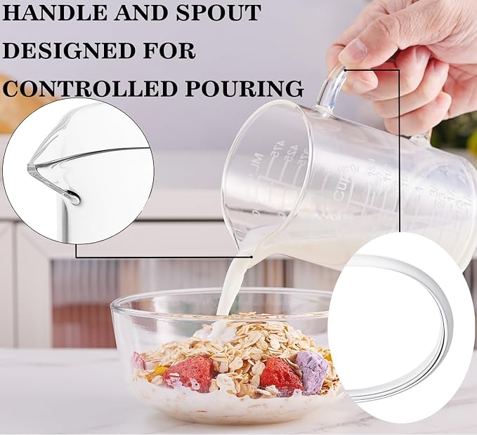 Ackers Etched Graduated Glass Measuring Cup - Image 2
