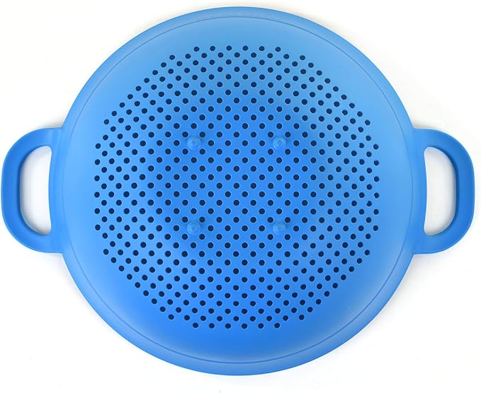 Mintra Home Plastic Strainer Colanders Set: 3, 3.5 and 5 Quart Double Strong - Image 5