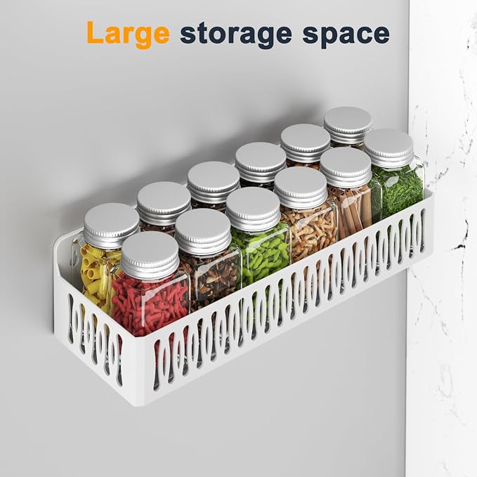 Sevenblue 4 Pack Large Magnetic Spice Rack - Image 4