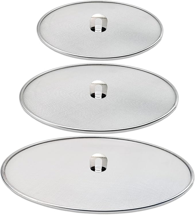 Antallcky 3 Pack Grease Splatter Screen by Antallcky
