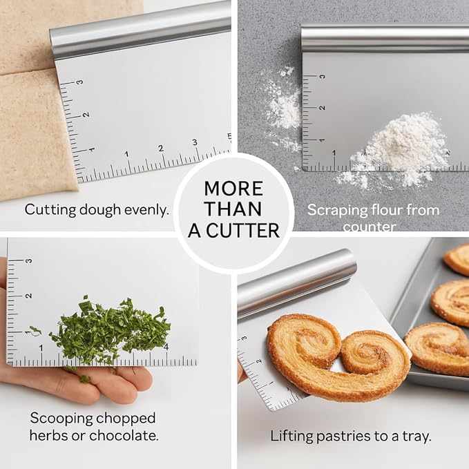 Mrs. Anderson's Baking Pastry Dough Cutter Scraper - Image 4