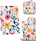3 Pcs Kitchen Stuff, Wild Floral Kitchen Oven Mitts and Pot Holders Sets by Qchengsan