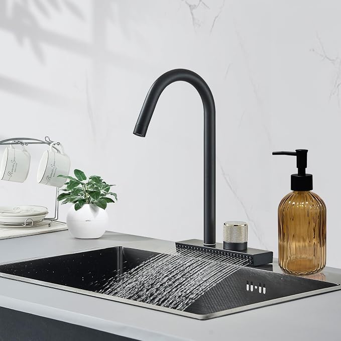 14Oz Black Pump Glass Soap Dispenser, - Image 7