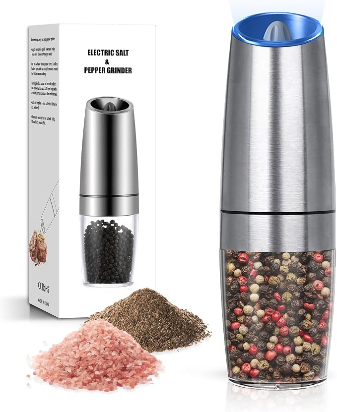 Battery Operated Salt And Pepper Grinder by Unknown