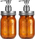 Amolliar Plastic Mason Jar Soap Dispenser by Amolliar