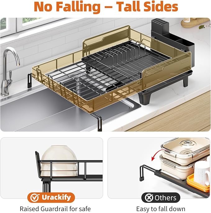 Urackify Dish Drying Rack - Image 4