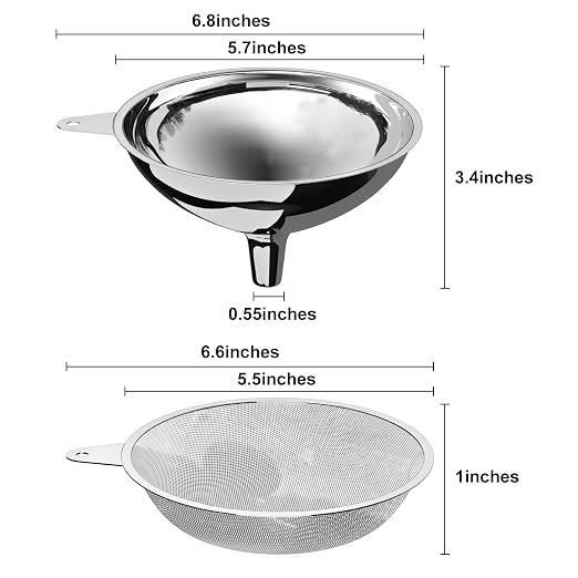 Serinar Stainless Steel Large Funnel - Image 2