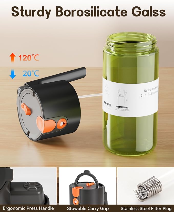 OURCABECUE Upgrade 2 in 1 Oil Sprayer - Image 8