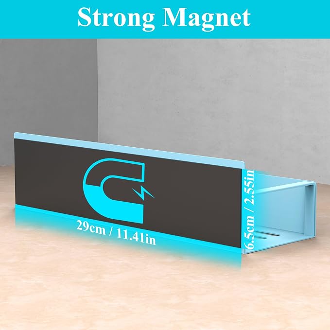 HuggieGems 4 Pack Magnetic Spice Storage Rack Organizer - Image 3