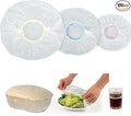 3rd Upgraded Plastic Bowl Covers, 3 Sizes Plastic Covers by Uponer