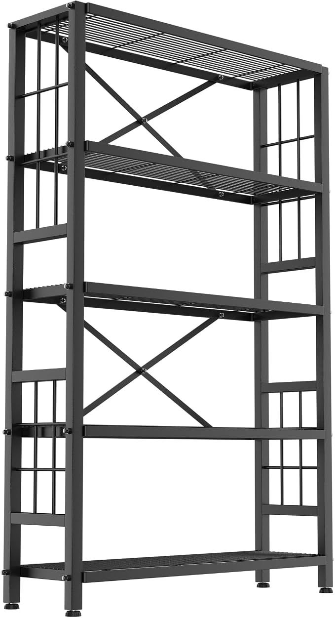 GIOTORENT 5-Wire Heavy-Duty Shelf, Standing Storage Shelves, Metal Shelving - Image 7