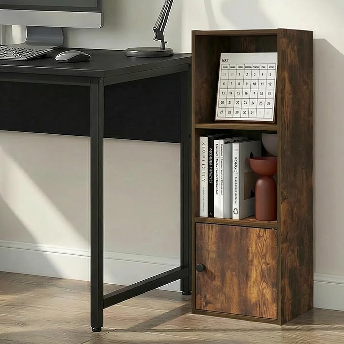 Furinno LUDER Book Shelf, 3-Tier Bookshelf - Image 2