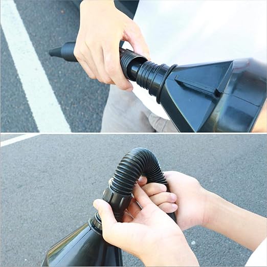 Plastic Oil Funnel Set, 5-Piece Automotive Funnels - Image 7
