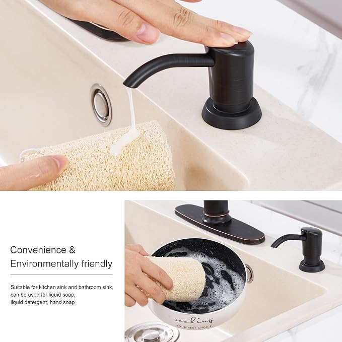 GAGALIFE Built in Counter Soap Dispenser - Image 4