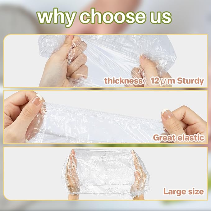 Sukh 100PCS Bowl Covers Reusable - Image 3