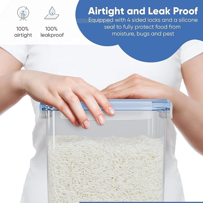 Chef's Path Extra Large Airtight Food Storage Containers - Image 6
