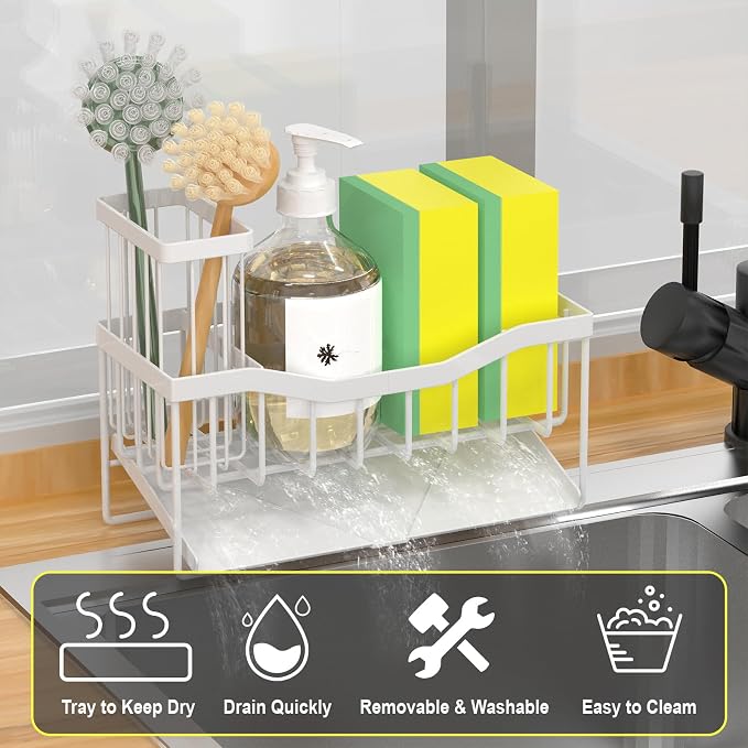 Fssvcd Maifan Sink Caddy Sponge Holder - Image 3