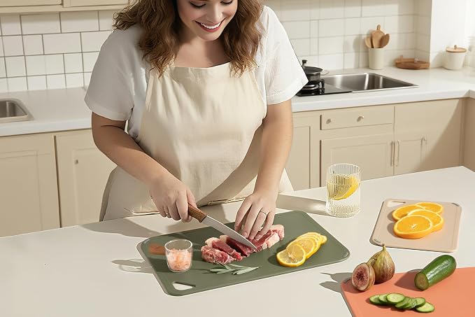 THETCHRY Plastic Cutting Board Set, Cutting Boards - Image 9