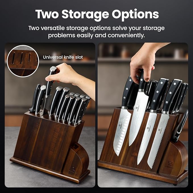 15 PC Magnetic Knife Sets for Kitchen - Image 8