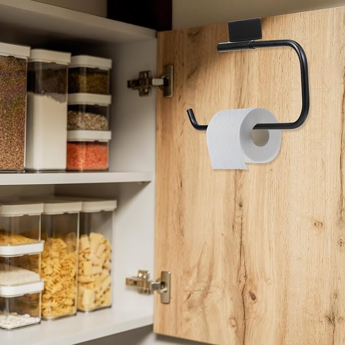 Cabinet Door Paper Towel Holder, 12.6 Inches Paper Towel Holder Papers Towels - Image 7