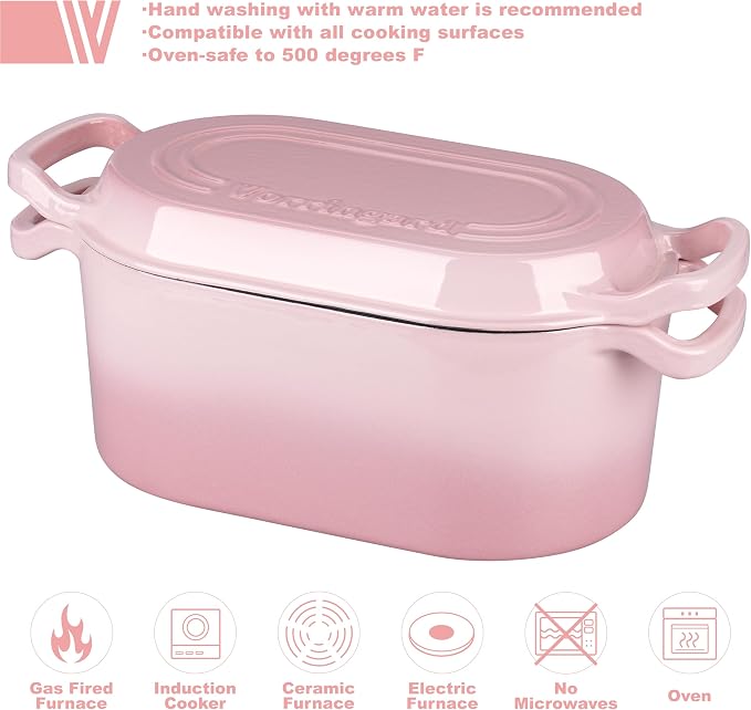 VORRINGARD Oval Dutch Oven Pot - Image 3