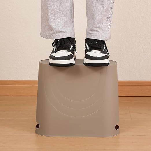 rejomiik Small Trash Can, Slim Garbage Can Plastic Waste Basket - Image 4