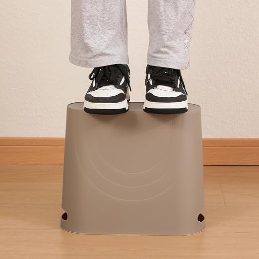 rejomiik Small Trash Can, 3.5 Gallon Slim Garbage Can Plastic Waste Basket - Image 4
