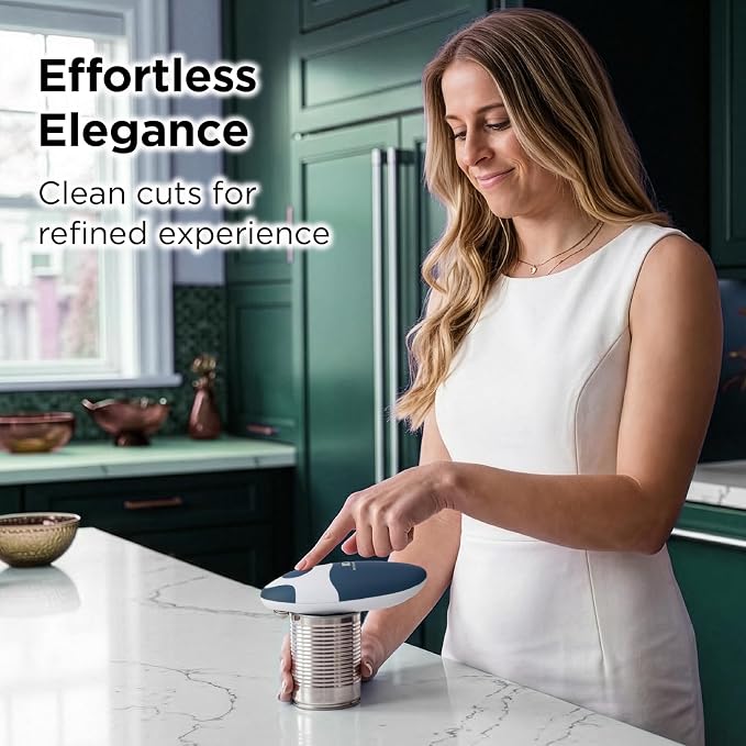 Kitchen Mama Auto 2.0 Electric Can Opener: Blade Opens Almost Any Can Pop or - Image 8