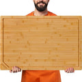 Kikcoin 30”×20” Bamboo Cutting Boards by Kikcoin