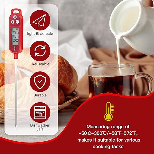 Copkim 8 Pcs Meat Food Thermometer Food - Image 5