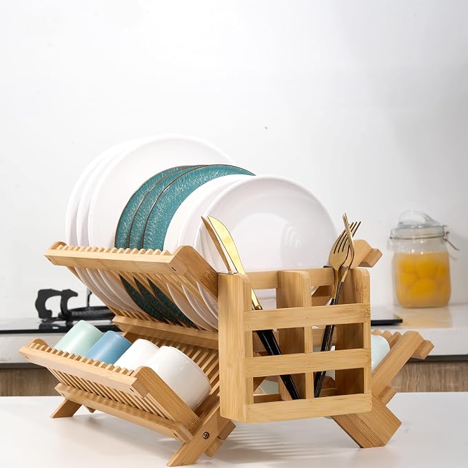 NOVAYEAH Bmaboo Dish Drying Rack - Image 6