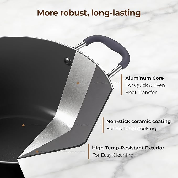 10 Quart Nonstick Stock Pot - Image 4