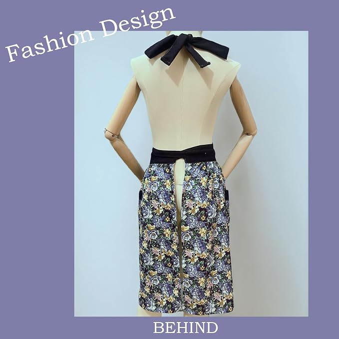 Cute Floral Aprons for Women - Image 6
