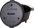 Camp Chef DO10-6 Quart Dutch Oven Pre-Seasoned Cast Iron by Camp+Chef