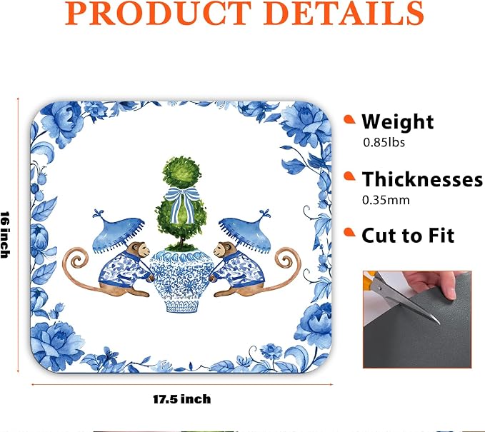 Chinoiserie Dish Drying Mat - Image 6