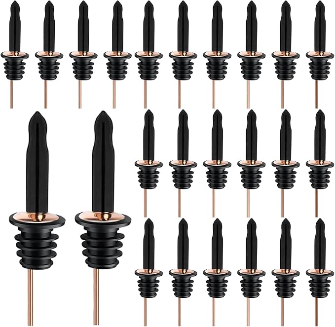 Pafusen 24 Pack Liquor Bottle Pourers, Liquor Pour Spout by Pafusen