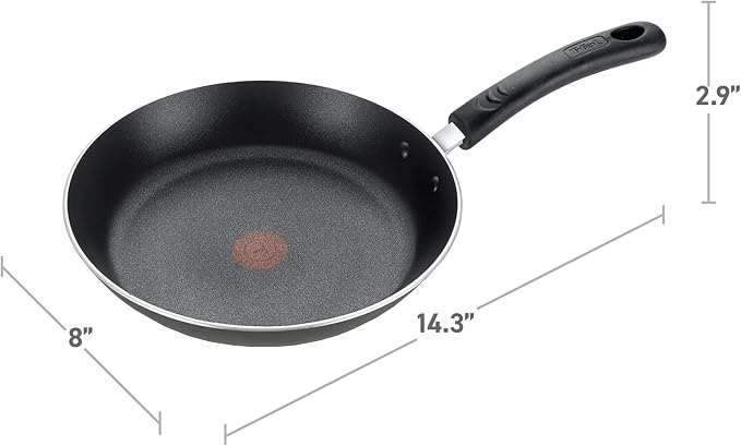 T-Fal Experience Nonstick Fry Pan 8 Inch, Induction Compatible, Oven Safe 400F - Image 7