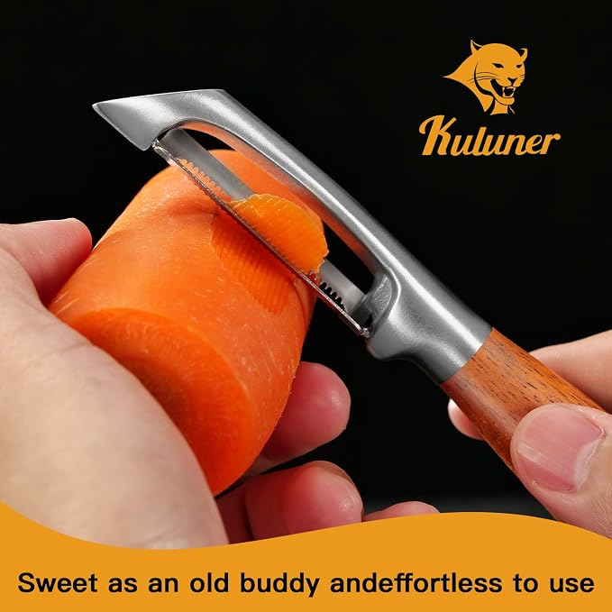Serrated Blade Premium I Type 304 Stainless Steel Multifunctional Kitchen - Image 3